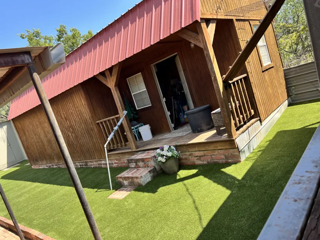 K9Grass Elite Pet Turf Installation in Menard, TX